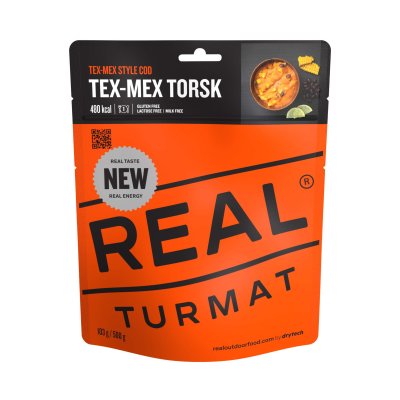 Real Turmat | Tex-Mex Torsk | Frysetørret mad | 103g