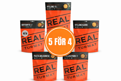 Real Turmat | 5 favoritter | Få en gratis