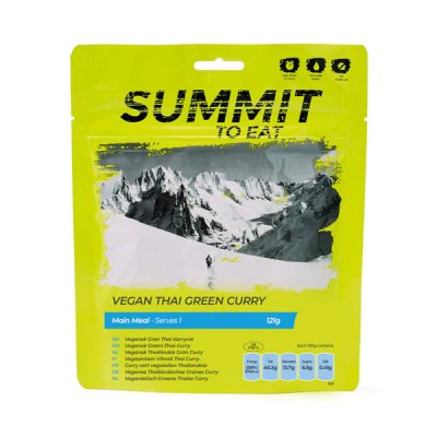 Summit to Eat | Vegansk thai grøn karry | frysetørret mad | 121g