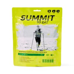 Summit To Eat | Vegetabilsk chipotle-chili med ris | frysetørret mad | 217 g
