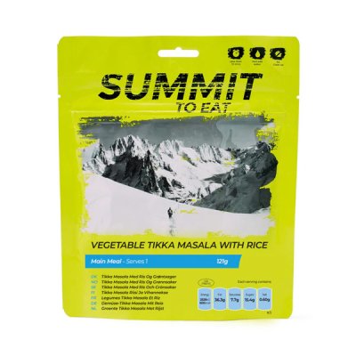 Summit to Eat | Vegtable Tikka med ris | frysetørret mad | 121 g