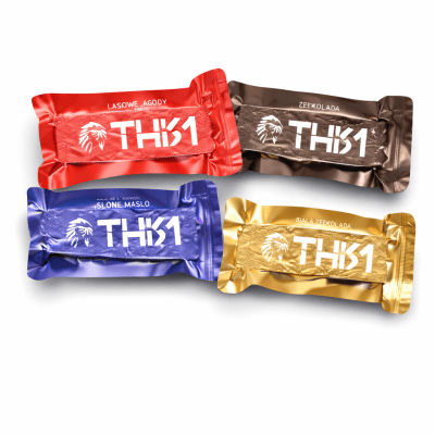 This-1 Energy Bar Mix Pack - 4 smagsvarianter for maksimal energi og kriseberedskab