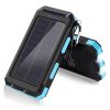 Powerbank 20.000 mAh med solcelle 2 x USB