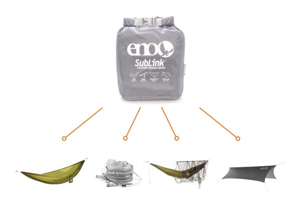 ENO SubLink™ Hængekøje-system | Hængekøje