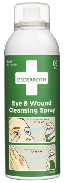 Cederroth Øjen- og sårvaskespray 150 ml