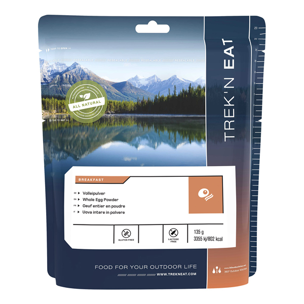Trek'n Eat | Egg Powder | Frysetørret mad | 135g