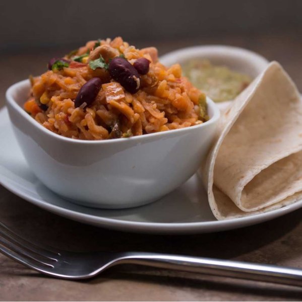 Fuel Your Preparation | Kylling Fajita med ris | Frysetørret mad | 800g