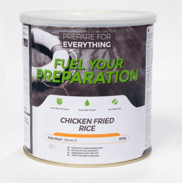 Fuel Your Preparation | Kyllingestegte ris | Frysetørret mad | 800g