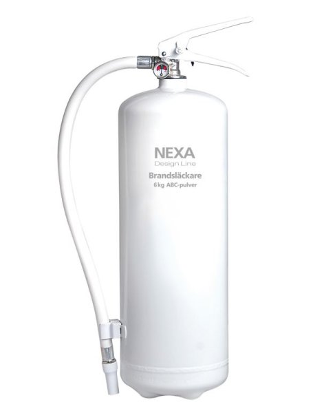 Brandslukker Nexa Fire & Safety Hvid 6 kg