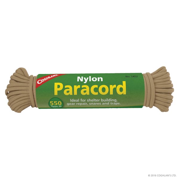 Coghlan's Paracord 550 Sand 50 fod