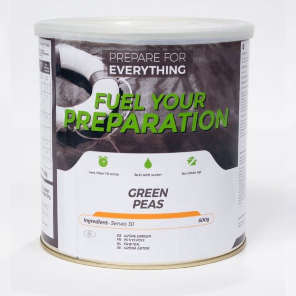 Fuel Your Preparation | Ærter | Frysetørret mad | 600g
