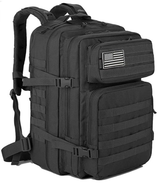 Armybag 600D Oxford Sort 45L