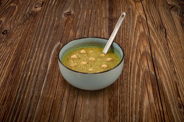 LyoFood | Cream of leek and onion soup with Pecorino Romano and chickpea | Frysetørret mad | 60g