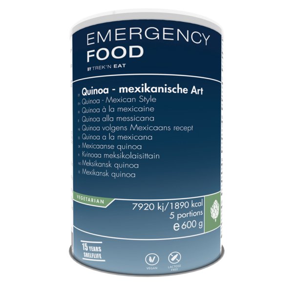 Emergency Food | Quinoa Mexican Style | Frysetørret mad | 600g