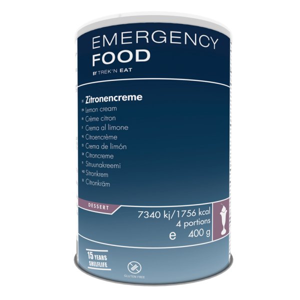 Emergency Food | Lemon Cream | Frysetørret mad | 400g