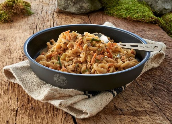 Trek`n Eat | Ragout af vilde svampe med nudler | Frysetørret mad | 160g