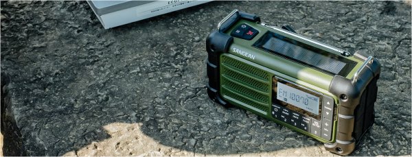 Sangean MMR99 Grøn | Nødradio med powerbank