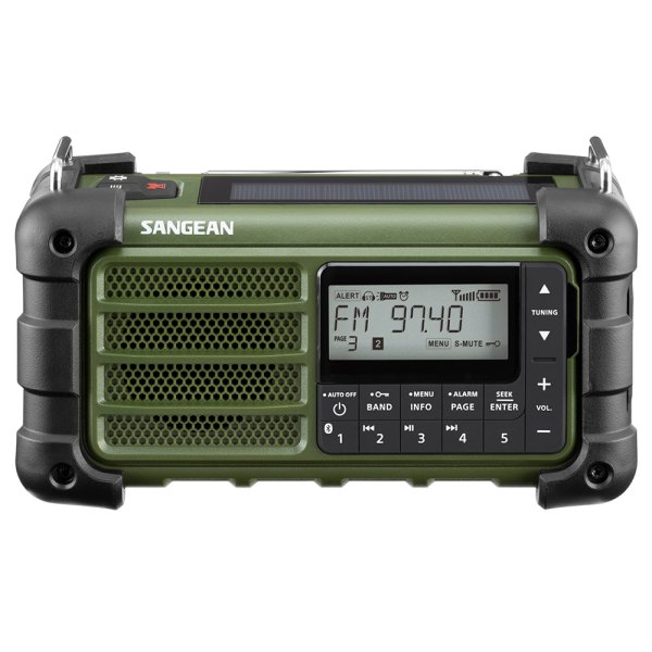 Sangean MMR99 Grøn | Nødradio med powerbank