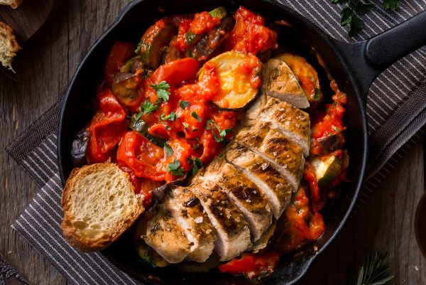 Adventure Menu | Chicken supreme med ratatouille | Frysetørret mad | 75g