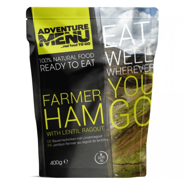 Adventure Menu | Landmandsskinke med linseragout | MRE | 400g