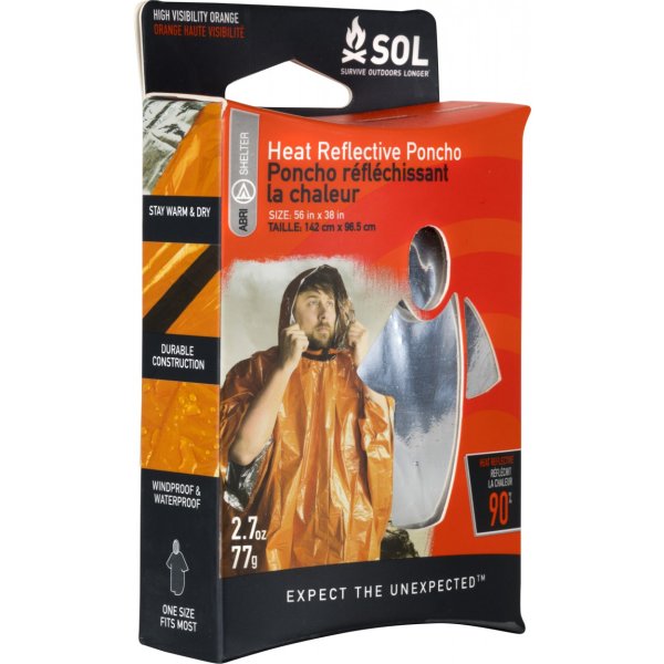 SOL varmereflekterende poncho