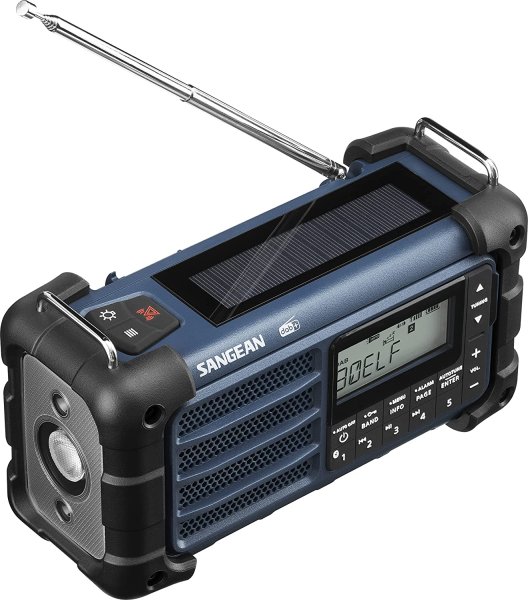 Sangean MMR99 DAB Blue | Nødradio med powerbank
