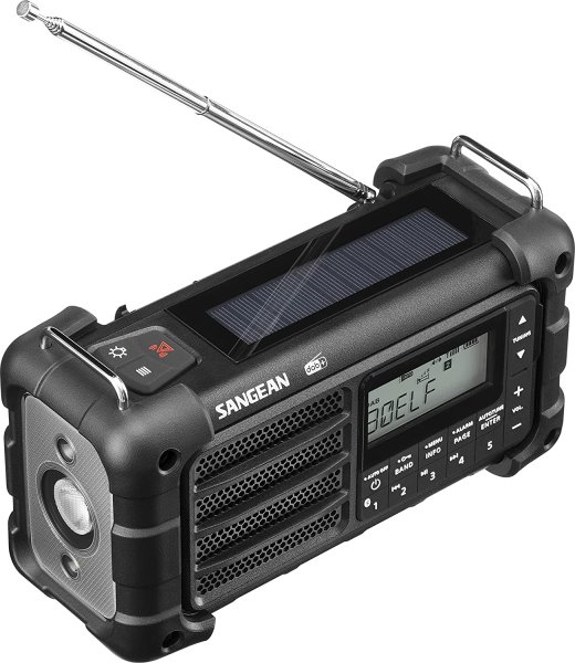 Sangean MMR99 DAB Black | Nødradio med powerbank