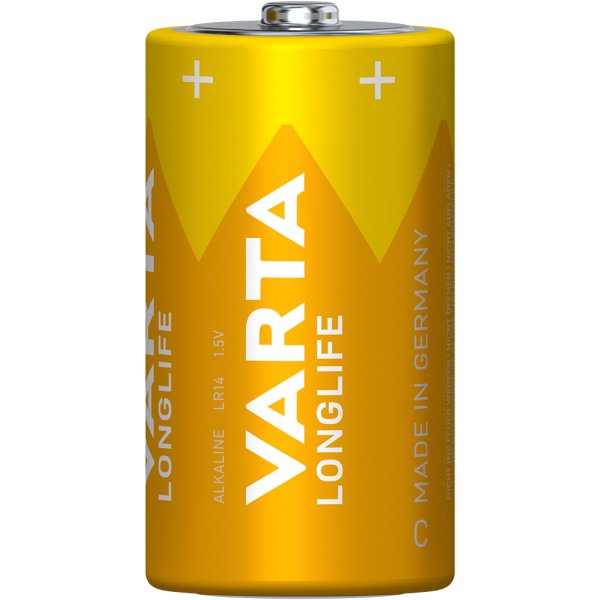 Varta Longlife C-batteri i 2-pak