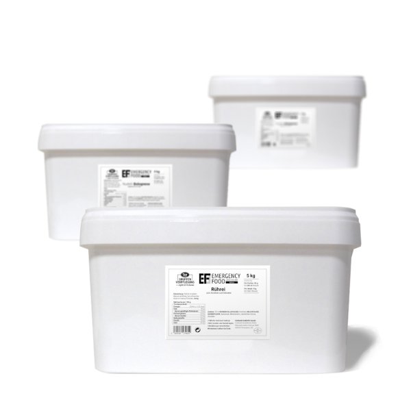 Convar Emergency Food | Frysetørret mad | Måltidspakke | 13 750g