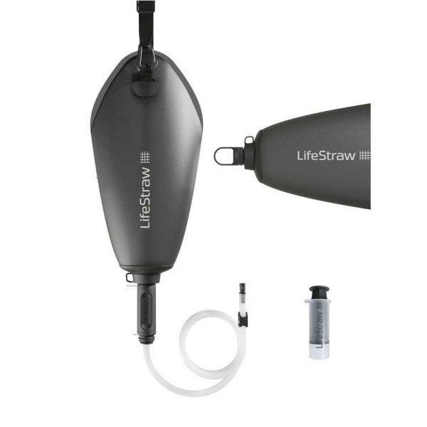 Lifestraw Peak Gravity 3L mørkegrå | vandfiltre