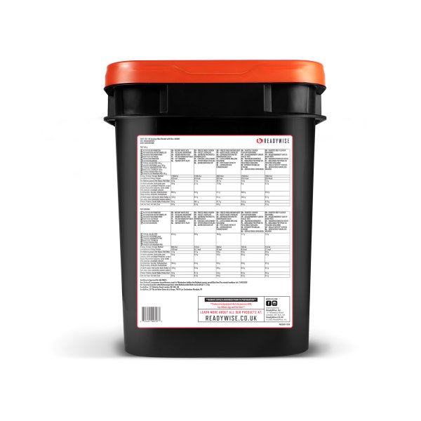 ReadyWise 80 portioner kød- og risspand | Frysetørret mad | 1730g