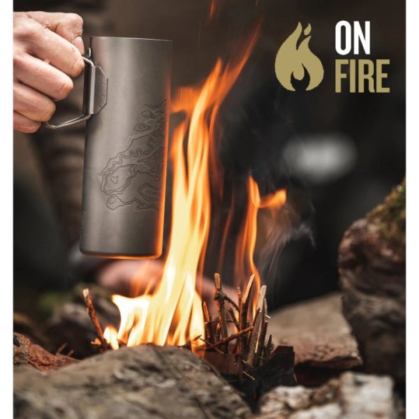 Grayl Ultrapress Purifier Titanium Covert Black | vandfiltre