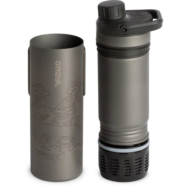 Grayl Ultrapress Purifier Titanium Covert Black | vandfiltre