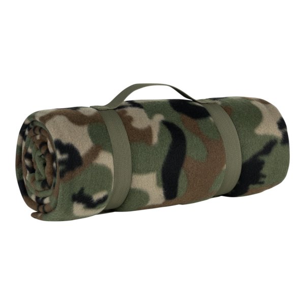 Fleecetæppe Camouflage