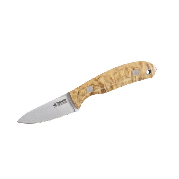 Casström Safari Mini Hunter, stabiliseret masurbirk, Kydex
