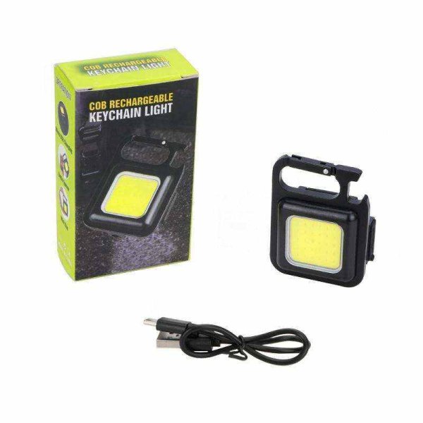 Cob Rechargeable Keychain Light 