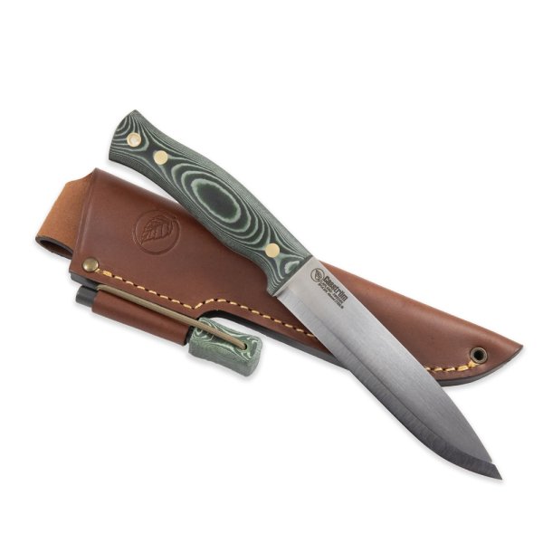 Casström No 14 Micarta Med Ildstål