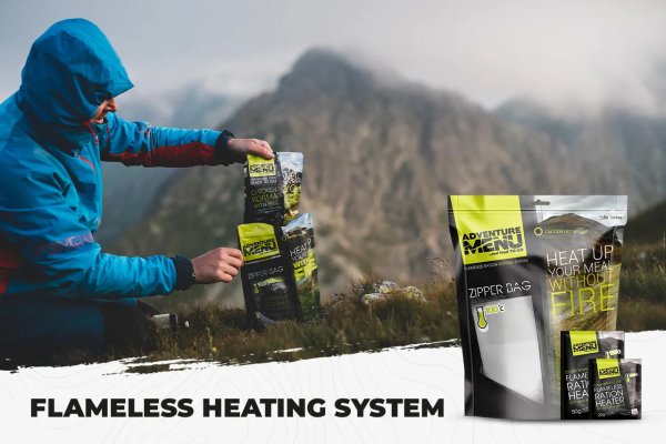Adventure Menu Flameless Heater, 60g, 2 Servings