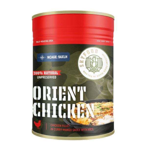 Sky Food | Orient Chicken Selvopvarmende Dåse | MRE | 400g