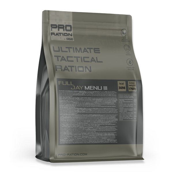 Pro Ration | Ultimate tactical ration Full-Day Menu II | MRE | 1800g