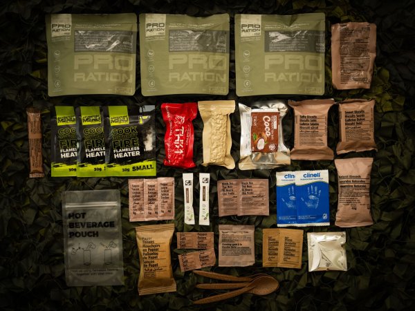 Pro Ration | Ultimate tactical ration Full-Day Menu Vege | MRE | 1800g