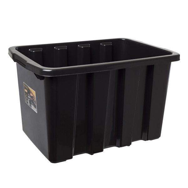 Opbevaringsboks Strongbox 55L Sort