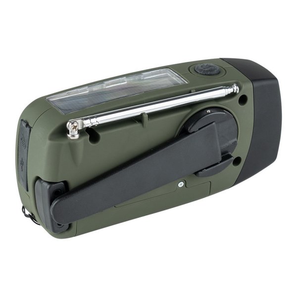 Nødradio med 2000 mAh powerbank