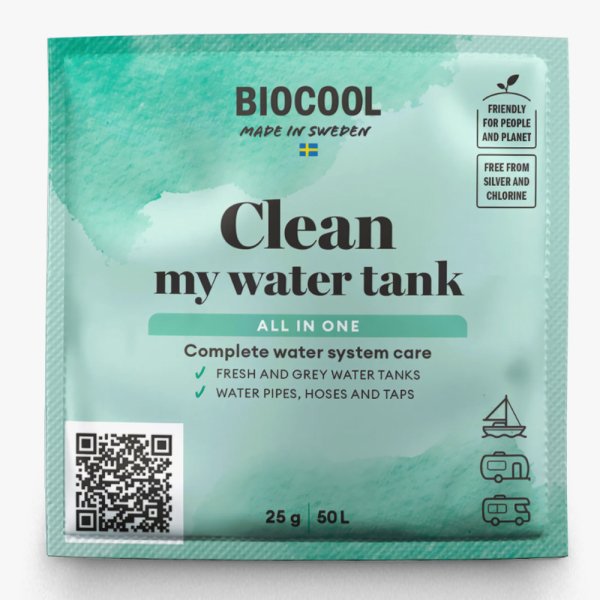 Biocool Rens min vandtank | Pulver 25 g