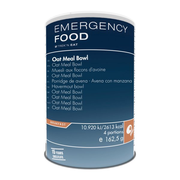 Emergency Food | Oat Meal Bowl | Frysetørret mad