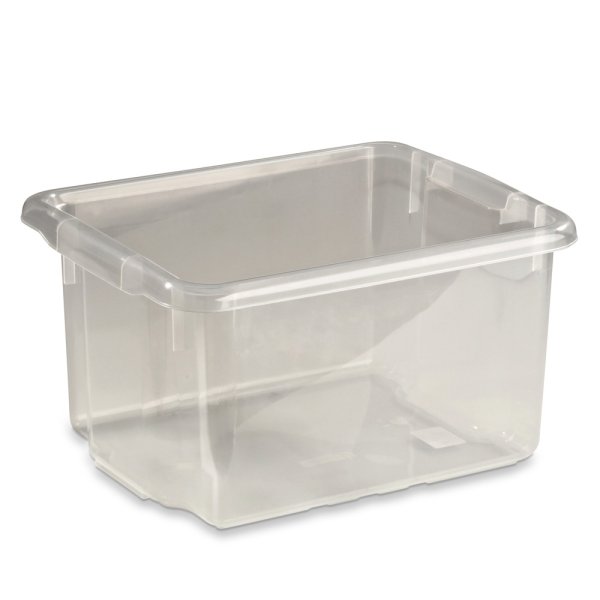 Opbevaringsboks Nordic 15L Transparent