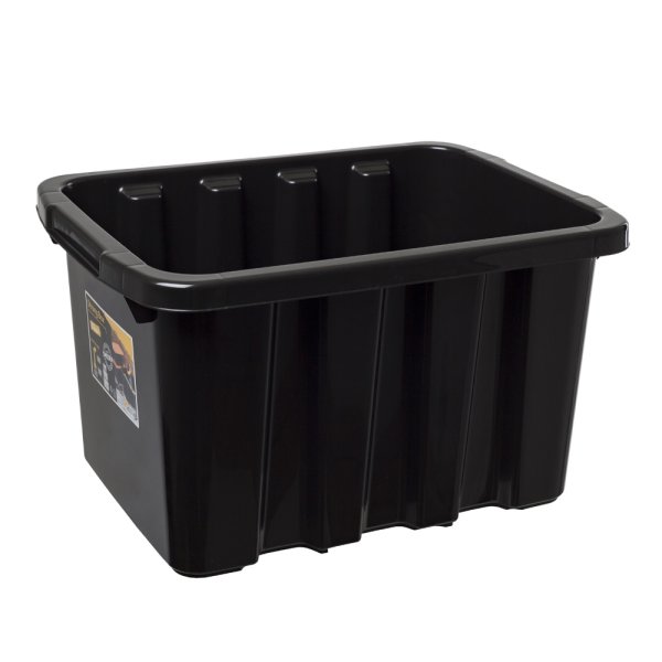 Opbevaringsboks Strongbox 27L Sort