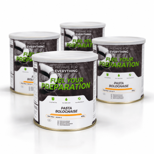 Fuel Your Preparation | Frysetørret mad | Måltidspakke| 3840 g