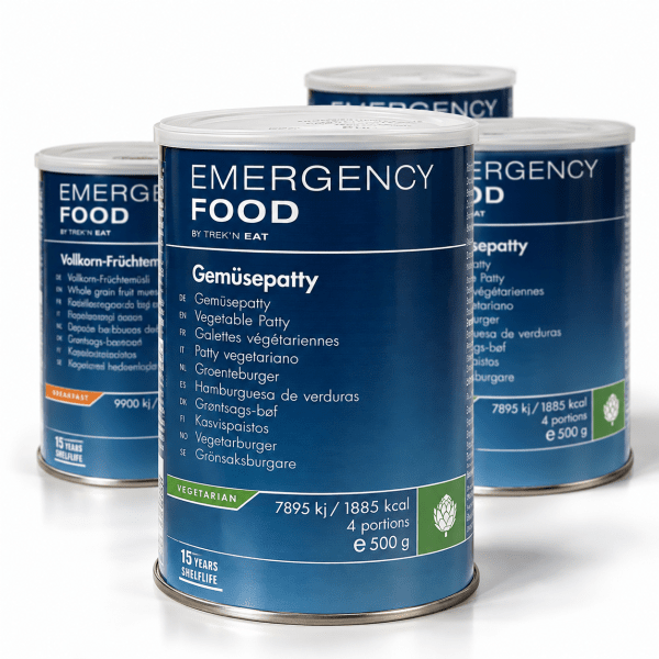 Katadyn Emergency Food | Frysetørret mad | Måltidspakke | 3700g