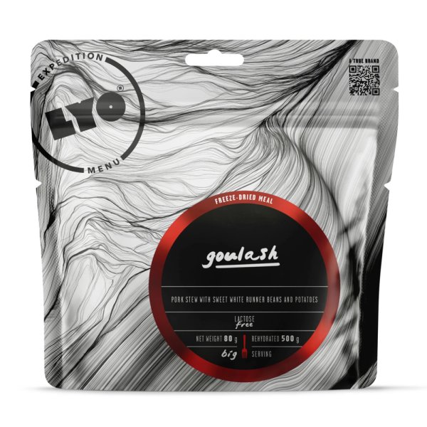 LyoFood | Goulash soup | Frysetørret mad | 80g